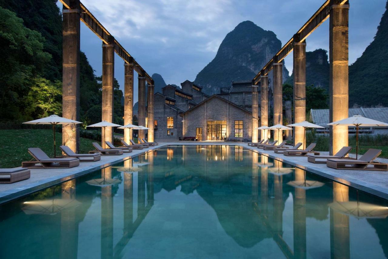 Hotel Yangshuo Sugar House Exterior foto